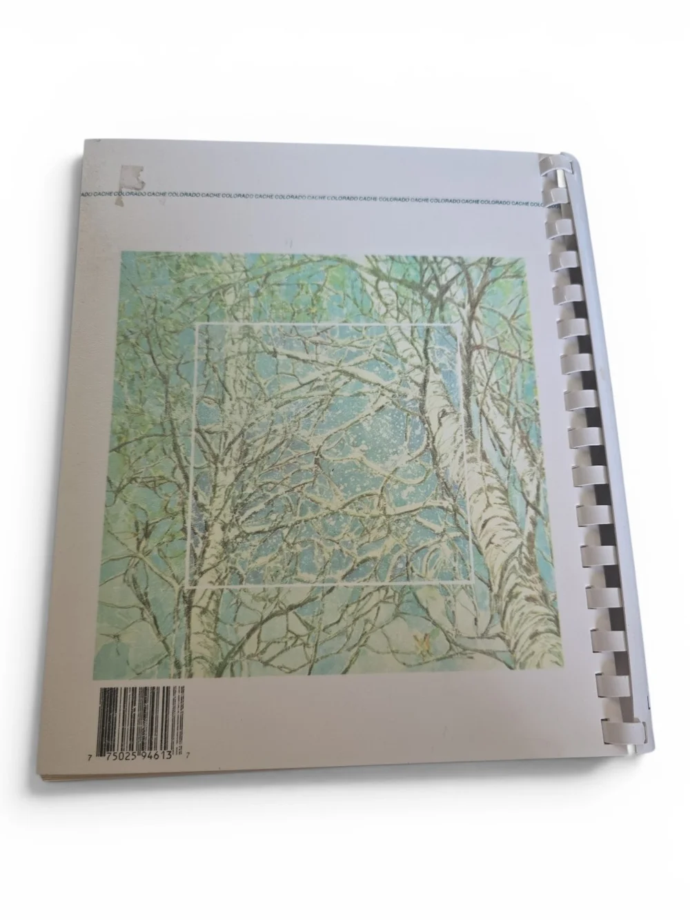 Source Unknown Colorado Cache Cookbook - White, Green, Blue, Yellow Cover